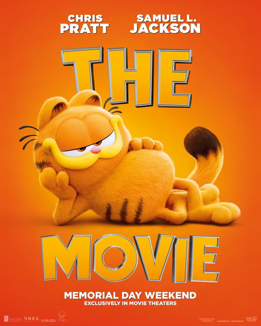 New Garfield Movie Poster F*XOXO